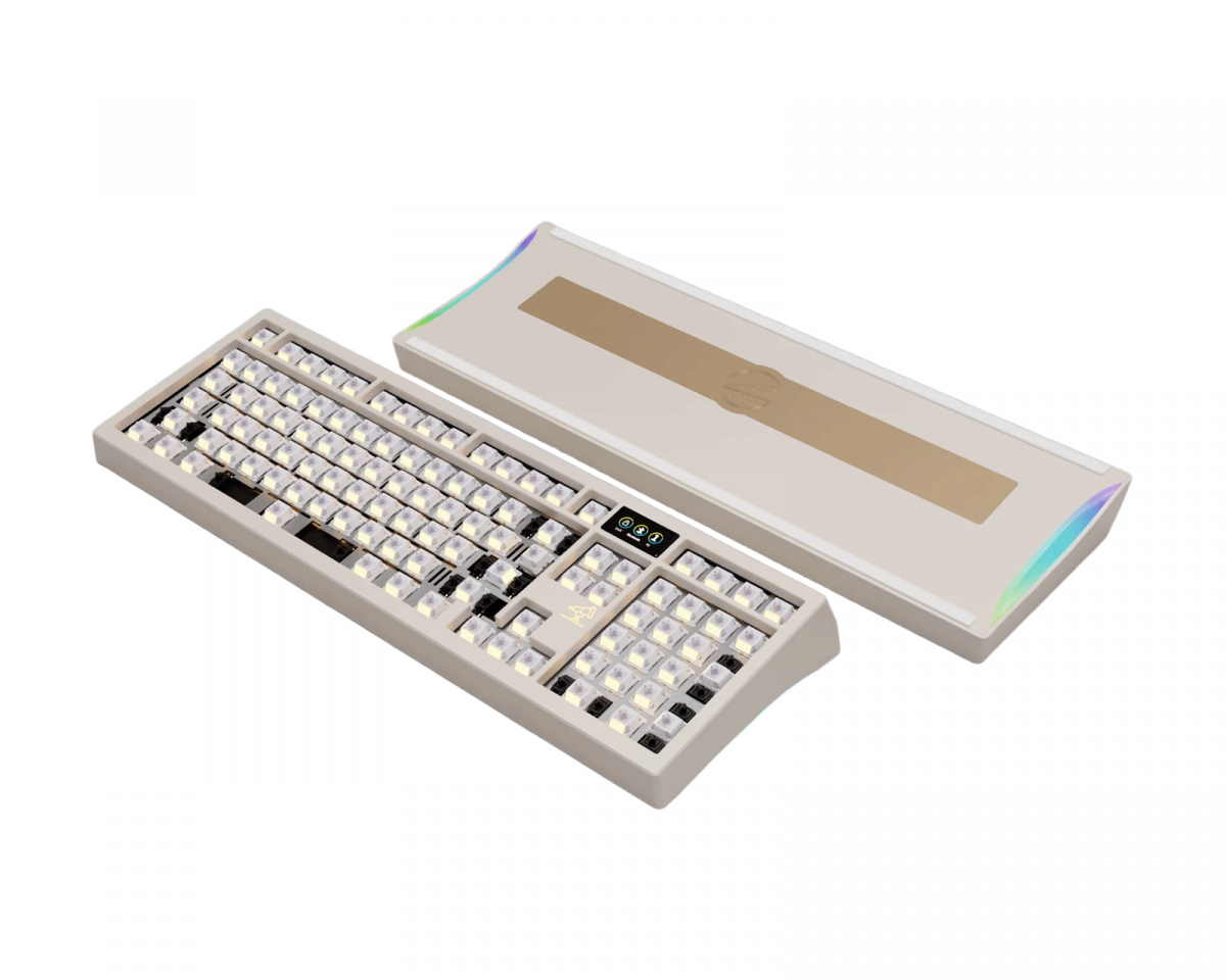 Wuque Studio Zoom98 Essential Edition Barebone Hotswap - Milk Tea