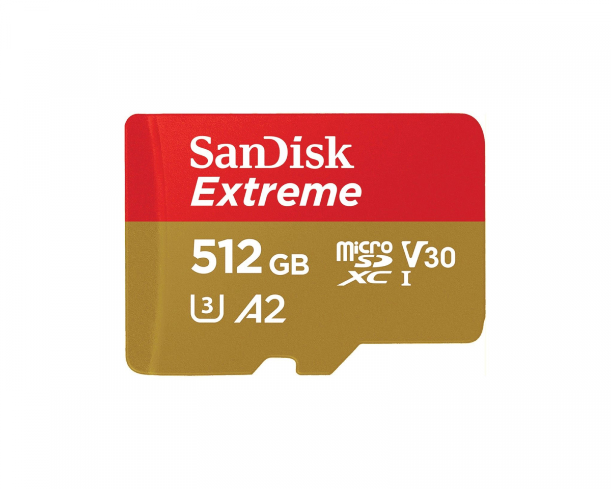 SanDisk Extreme 512GB A2 U3 V300 MB/s microSD
