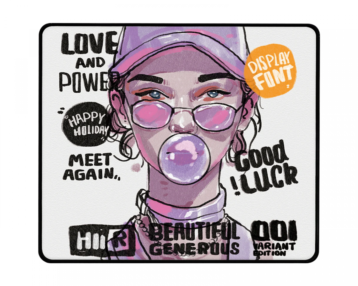 Owepowe Rapper Girl - Pelihiirimatto - XL