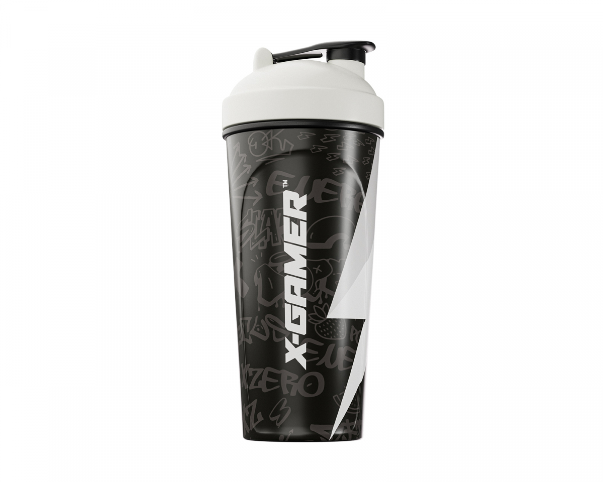 X-Gamer X-Zero Shaker 700ml - Musta & Harmaa