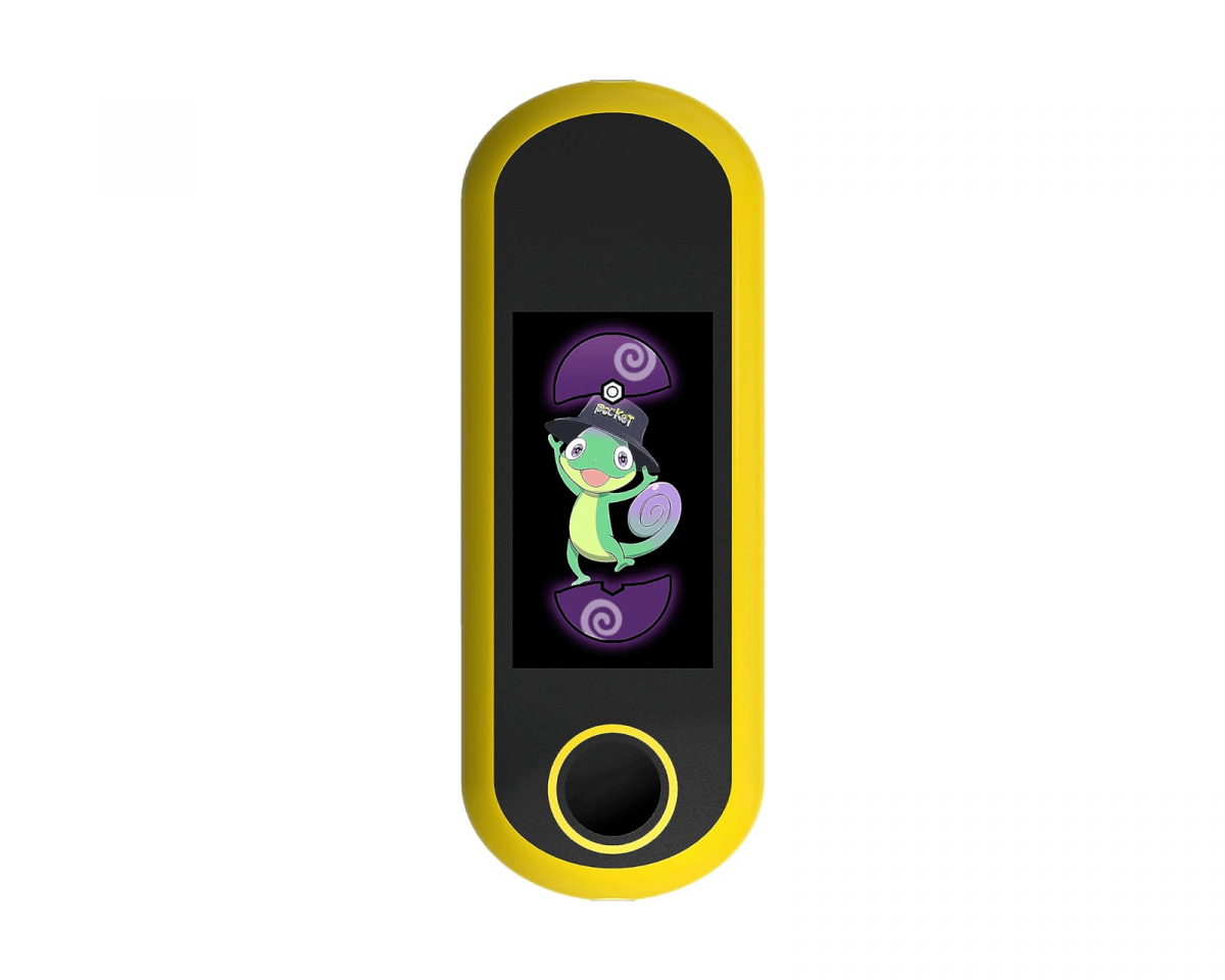 Brook Pocket Auto Catch Carry - Keltainen