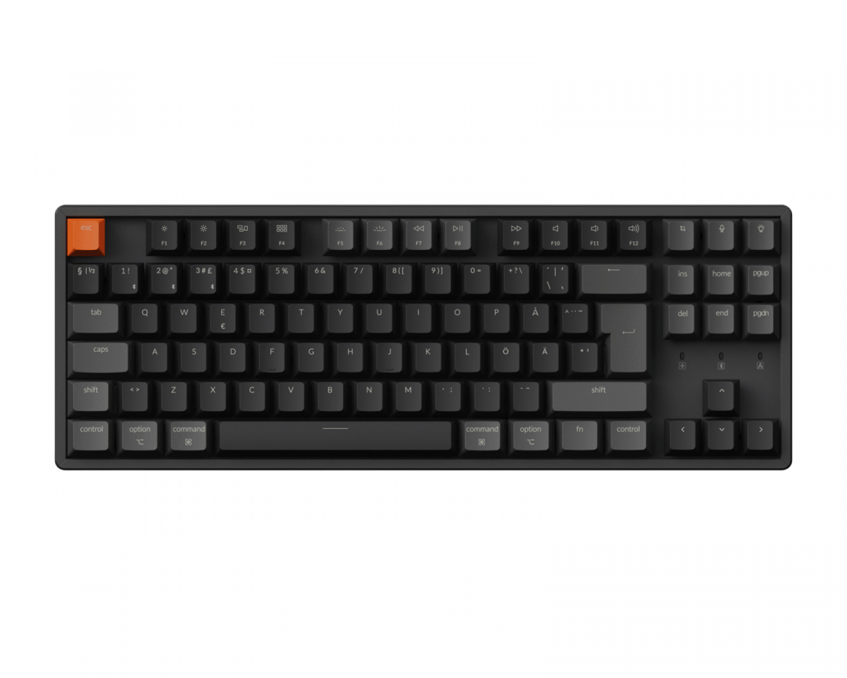 Keychron K8 V2 QMK RGB Hot Swap Alumiini Näppäimistö [Keychron Super Brown]