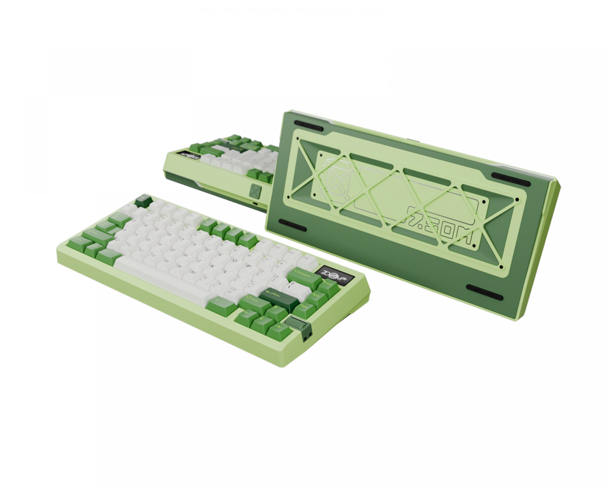 Wuque Studio Zoom75 TIGA Barebone Hotswap - Milky Green