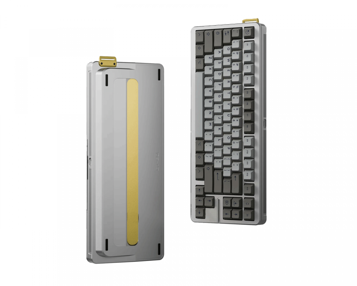 KBDfans GT-80 Case - Anodized Silver