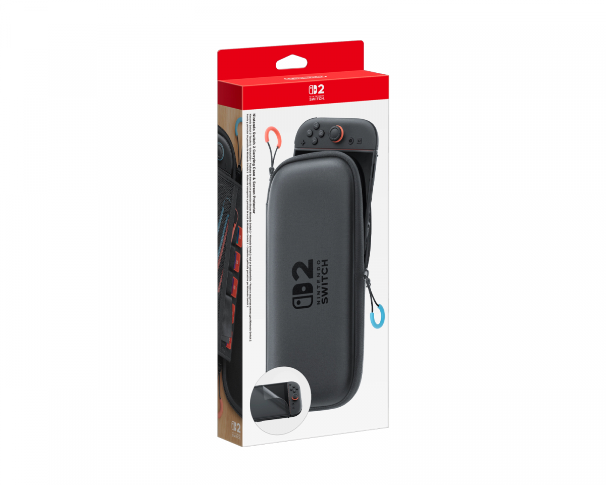 Nintendo Switch 2 Kantolaukku + Näytönsuoja