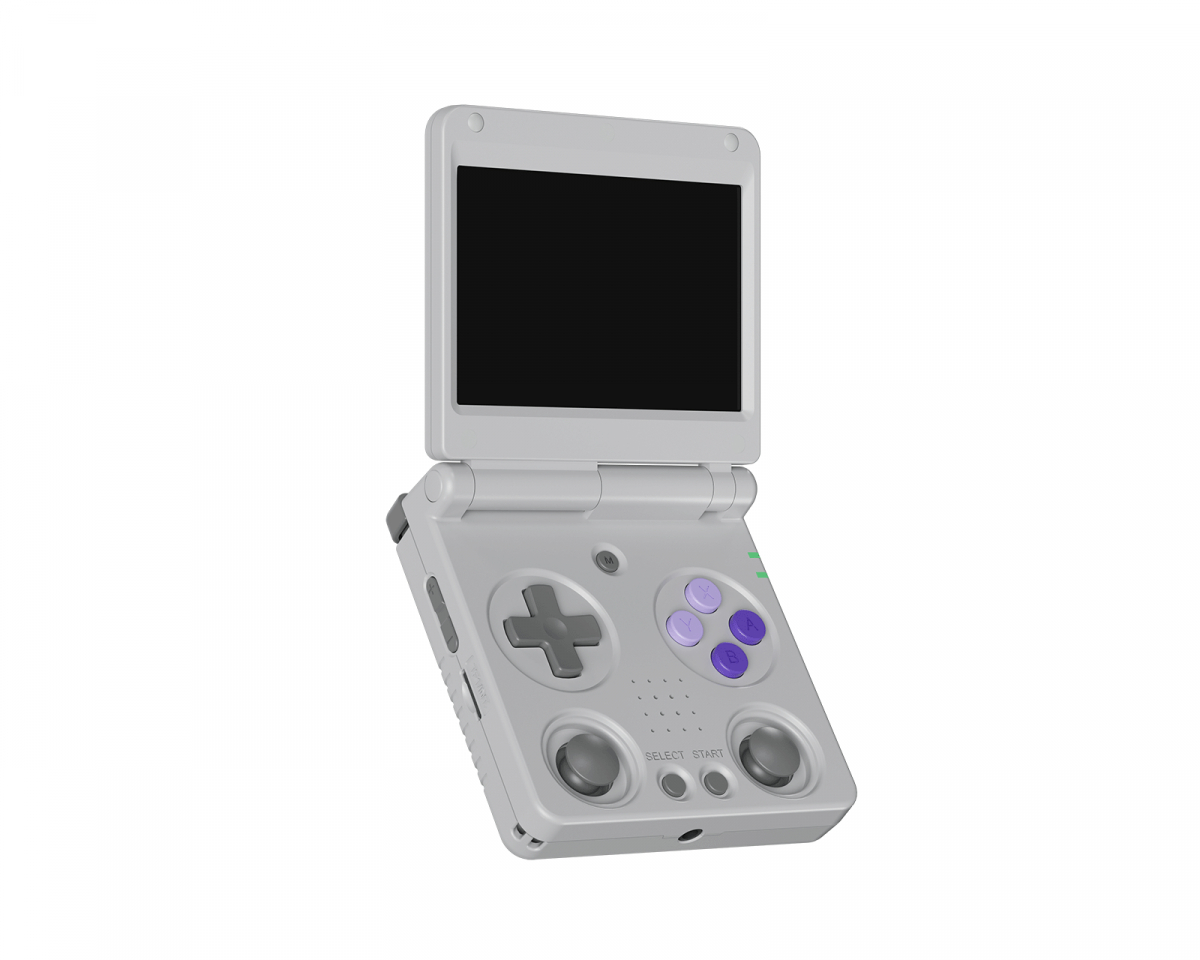 Anbernic RG34XXSP Retro Emulator (64GB) - Harmaa
