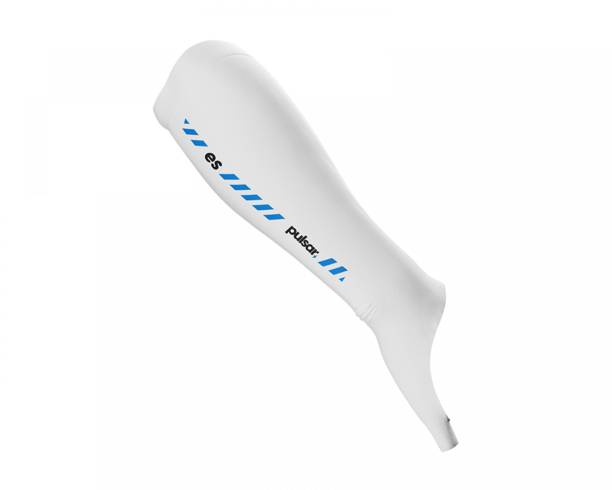 Pulsar ES Arm Sleeve Open Palm Long - Size XL - Valkoinen