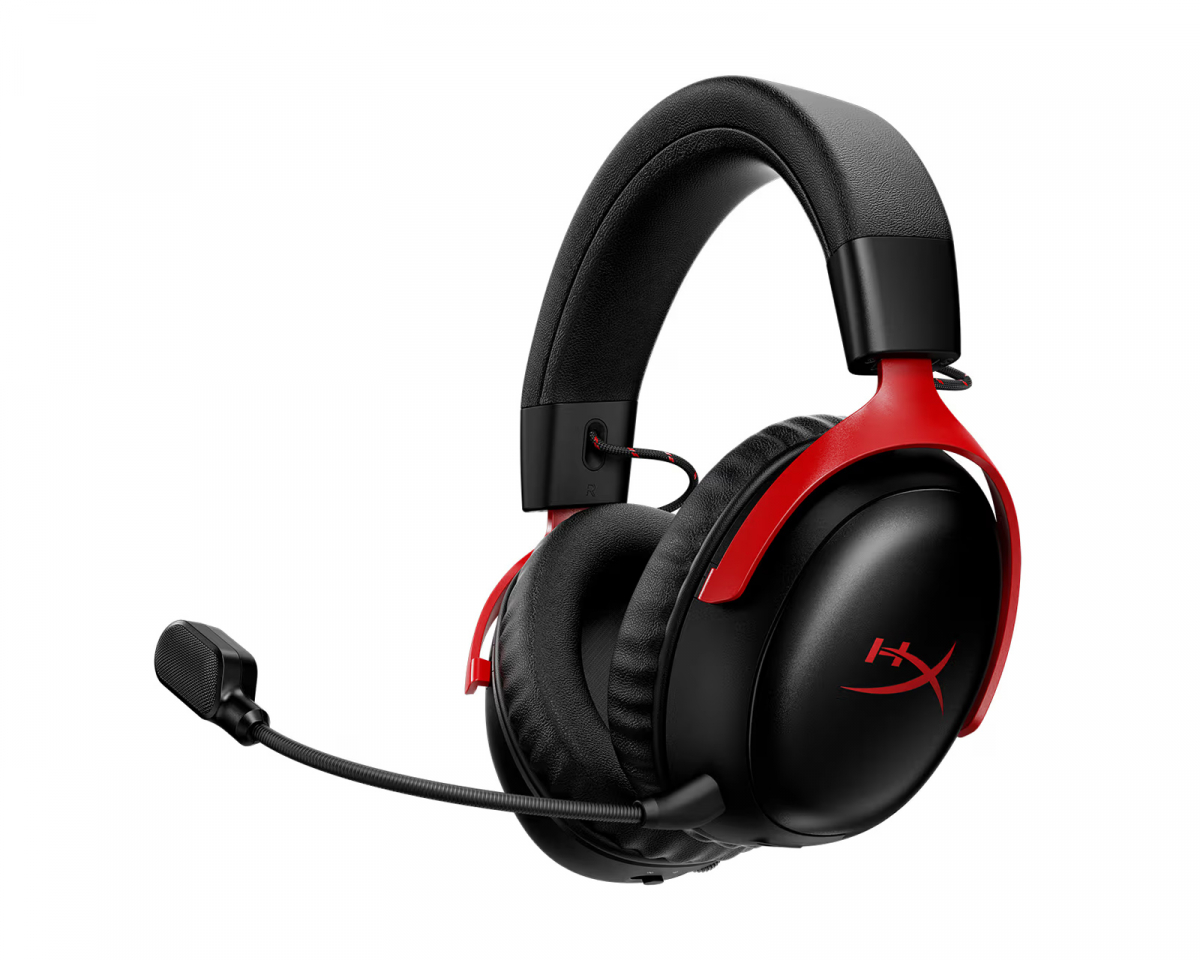 HyperX Langattomat kuulokkeet Cloud III S - Punainen/Musta