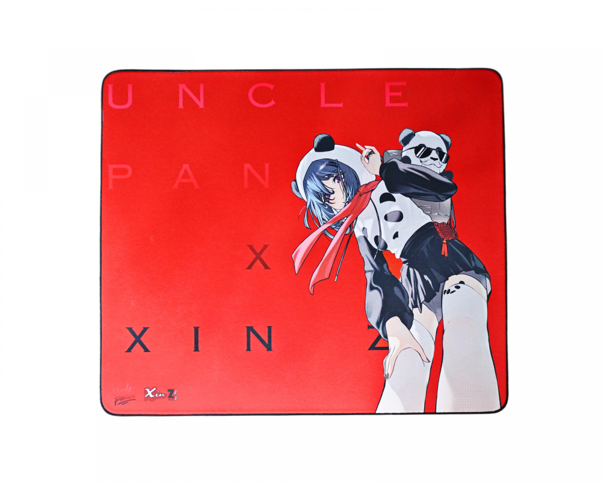 Uncle Panda Crimson Mirror Gaming Hiirimatto - Punainen