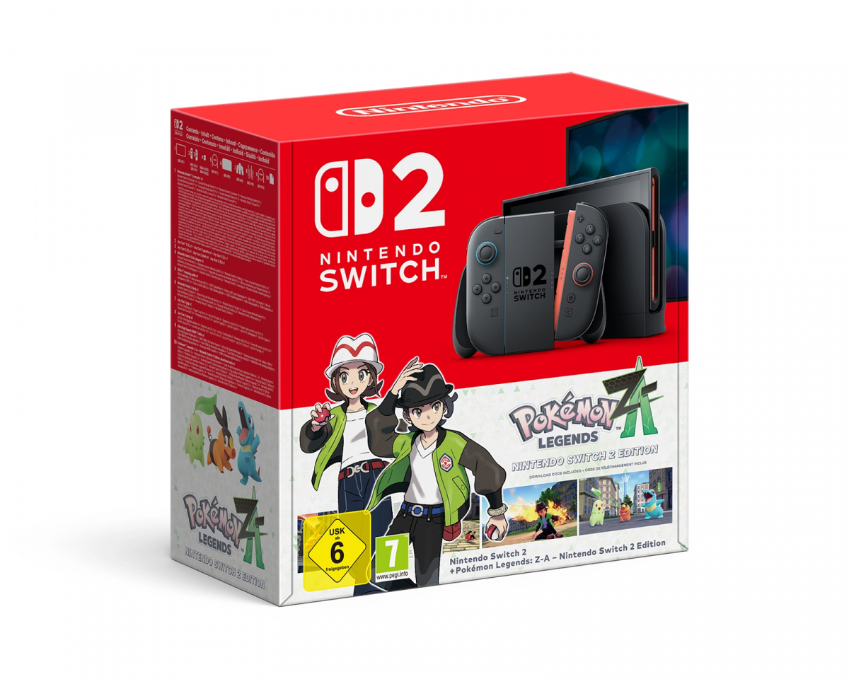 Nintendo Switch 2 Pelikonsole - Pokémon Legends: Z-A Bundle