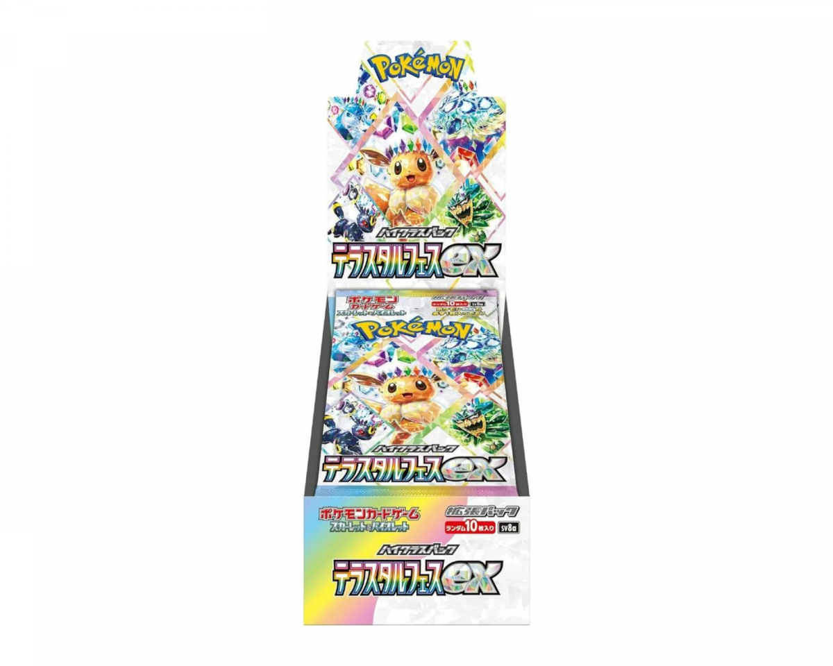 Pokémon Scarlet & Violet: Terastal Festival ex SV8a Booster Box (Japanese)