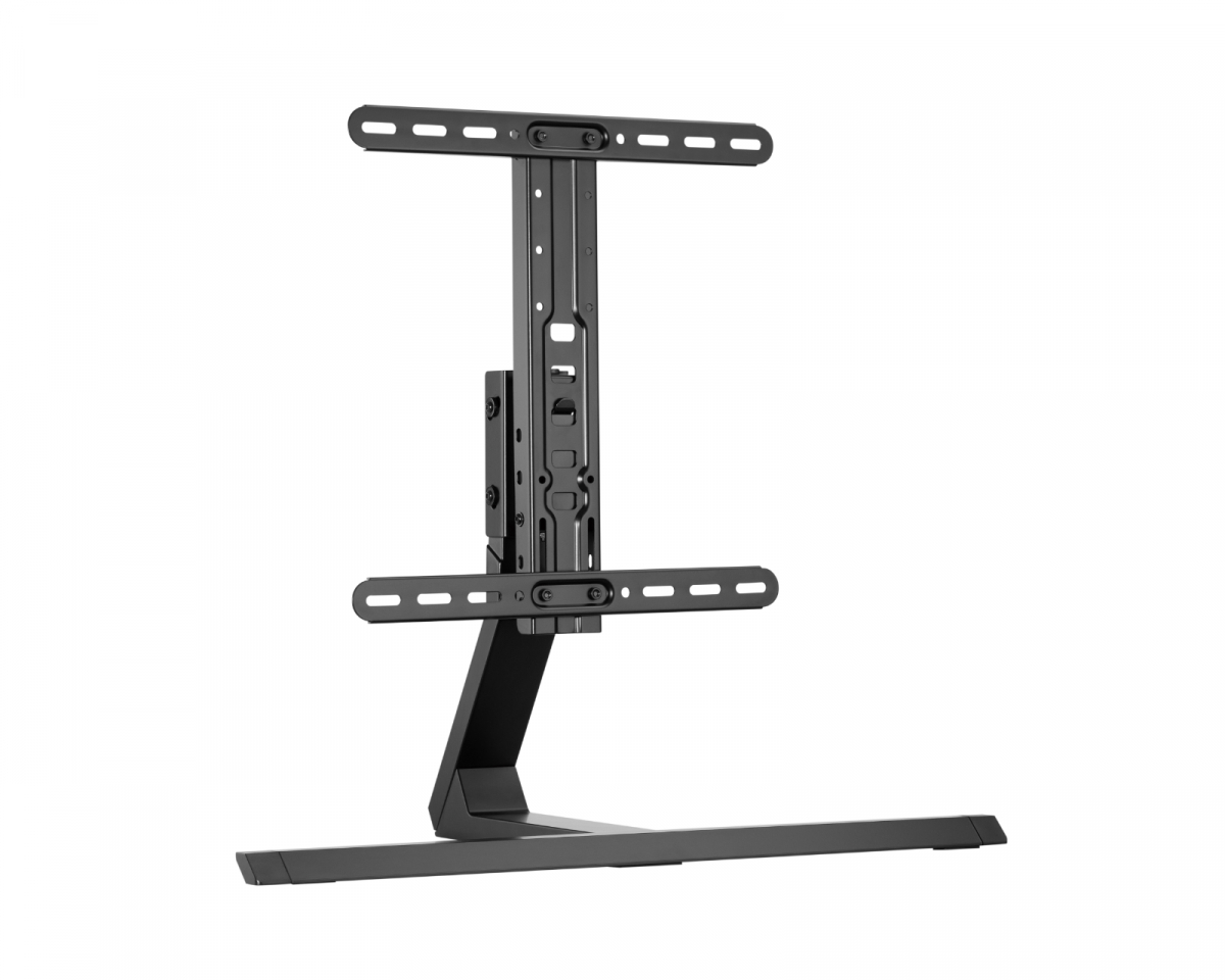 MaxMount Alumiininen pöytäteline TV:lle 37"-65" - Musta