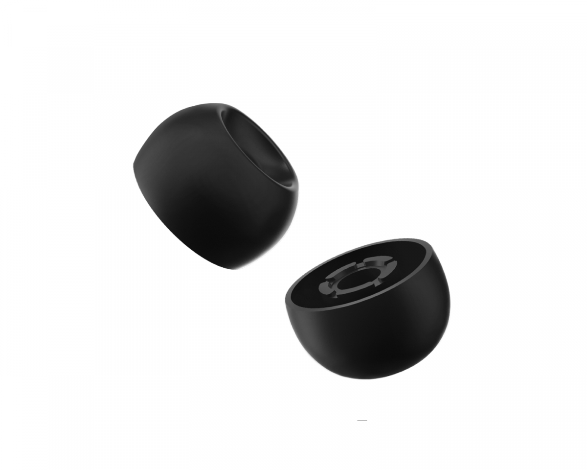 Divinus Velvet - Laajareikäiset In-Ear-Tips - 1 Pari (S)