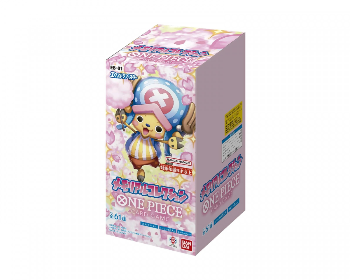 One Piece EB-01: Memorial Collection Extra Booster Box (Japanilainen)