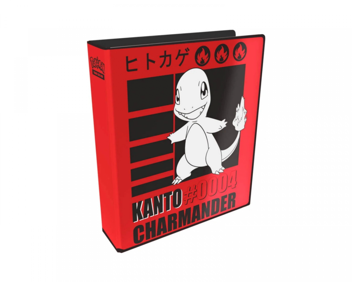 Pokémon Charmander Mini Kansio - 3 Taskua
