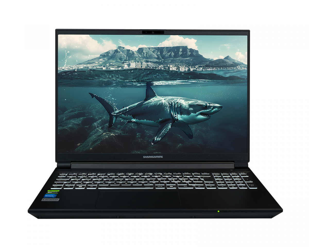 Shark Gaming 16" QHD 240Hz - RTX 5060 - Intel i7 14650HX - Pelikannettava