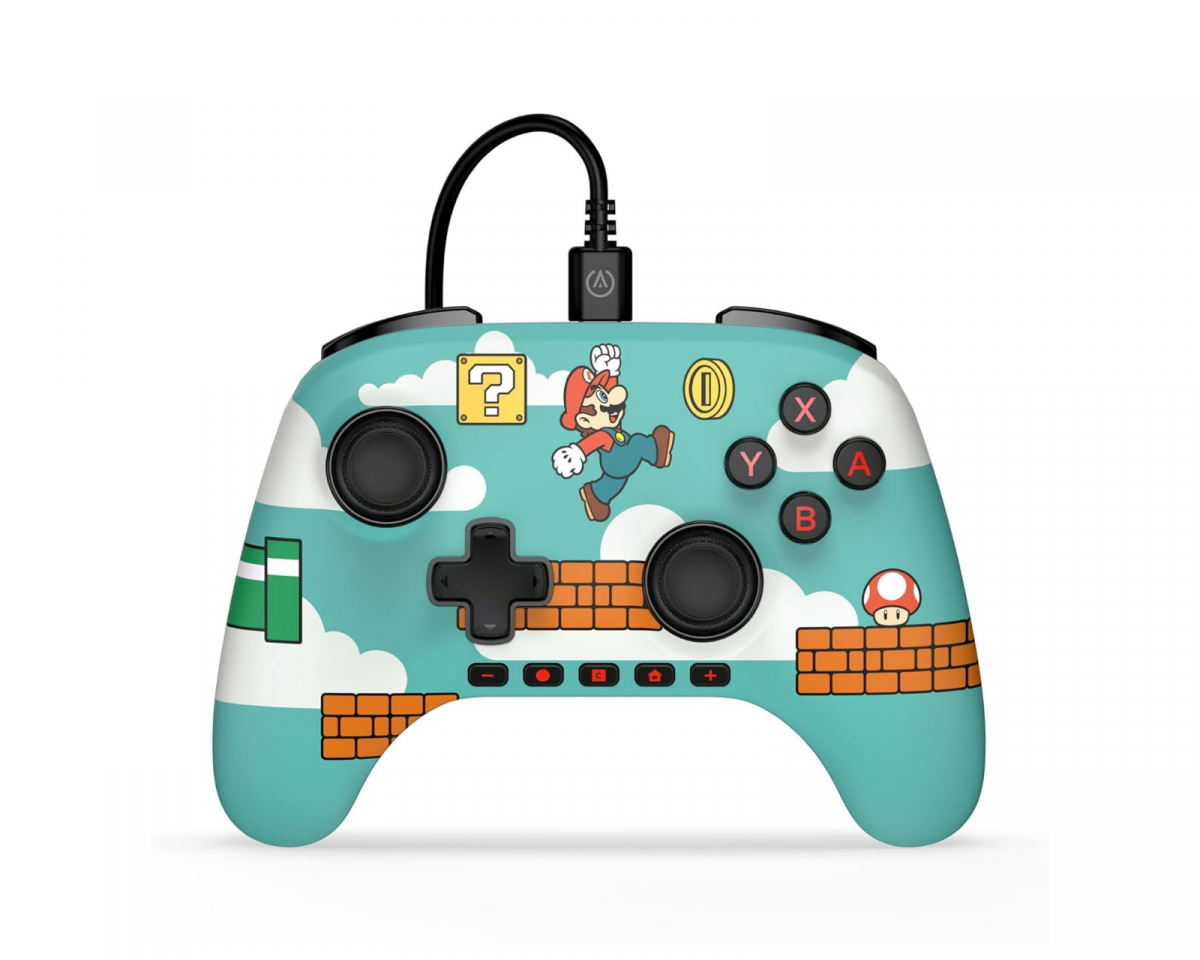 PowerA Advantage Wired Controller Nintendo Switch 2:lle - Mario Time