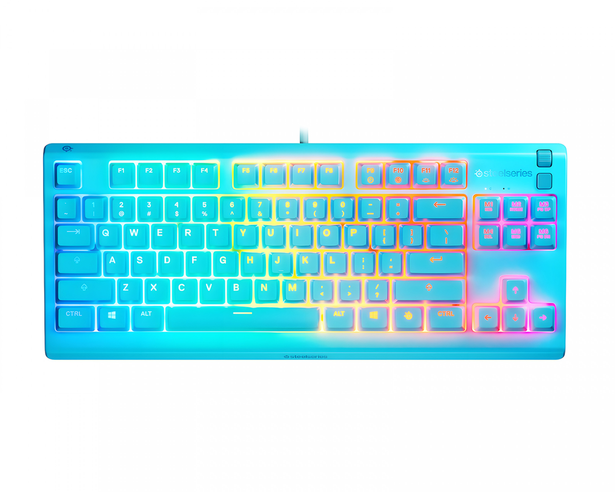SteelSeries Apex 3 TKL RGB -pelinäppäimistö - Aqua
