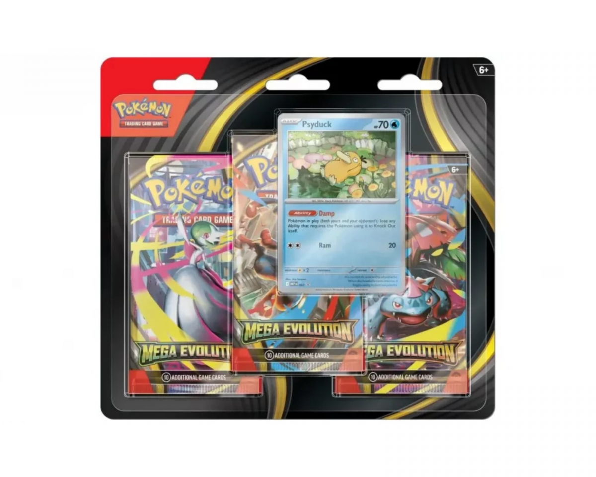 Pokémon Mega Evolution Blister 3-Pack