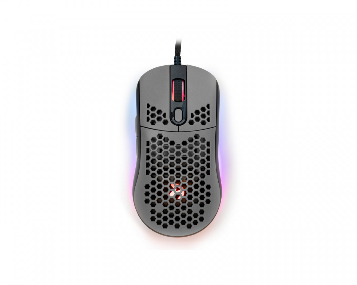 Arozzi Favo Ultra Light Gaming Mouse - Harmaa