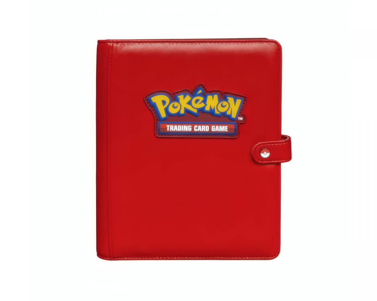 Pokémon Premium Red Snap Binder