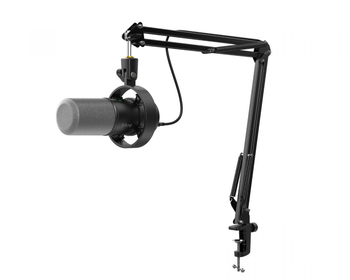 Fifine AmpliTank K688 USB/XLR Dynaaminen Mikrofoni - Musta
