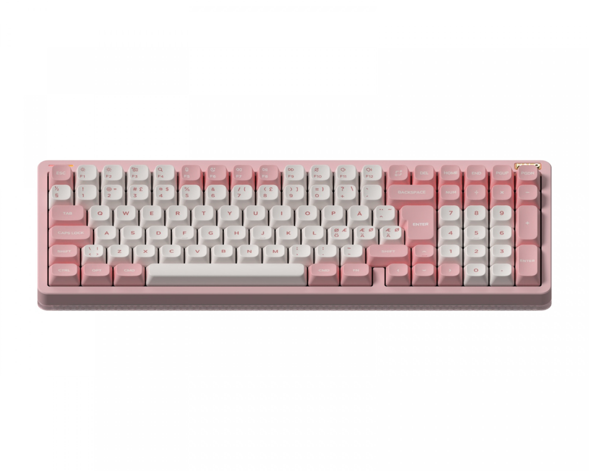 NuPhy Halo96 V2 Langaton Näppäimistö – Sakura Fizz [Lemon Switch]