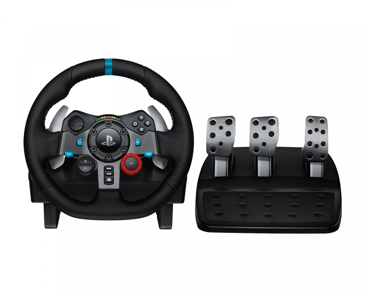 Logitech G29 Driving Force -rattipoljinsetti (PC/Xbox)