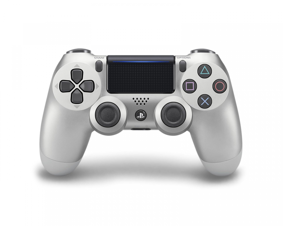 Sony DualShock 4 PS4 Ohjain v2 - Silver (Refurbished)