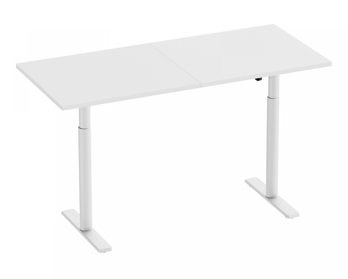 MaxMount Sähköpöytä 1600x700mm - Valkoinen