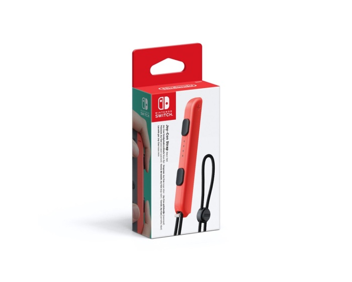Nintendo Joy-Con Strap Neonpunainen -rannehihna