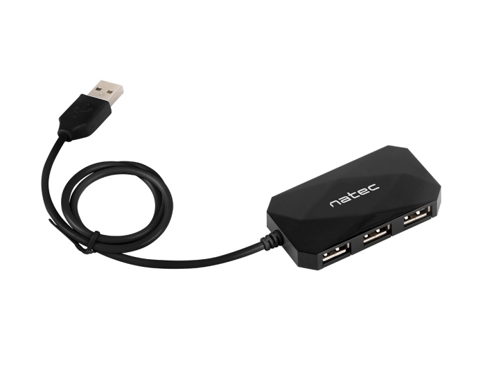 Natec 2.0 USB Hub 4 Ports -Adapteri