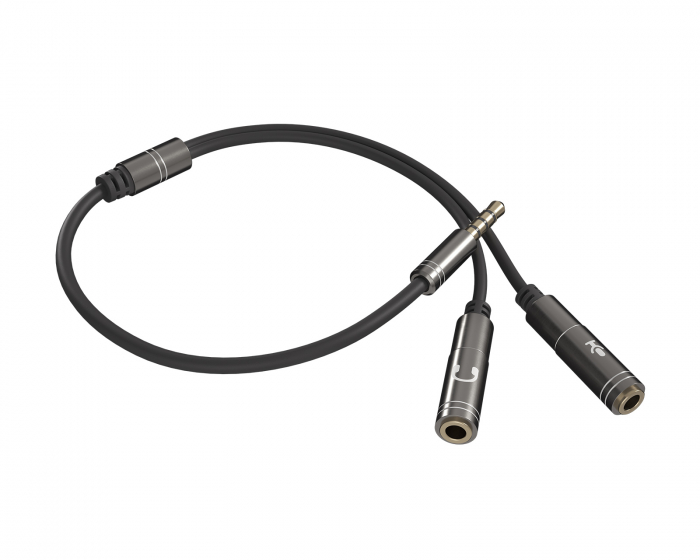 Genesis Headseti & Adapteri 4-pin 3.5mm -> 2x3.5mm