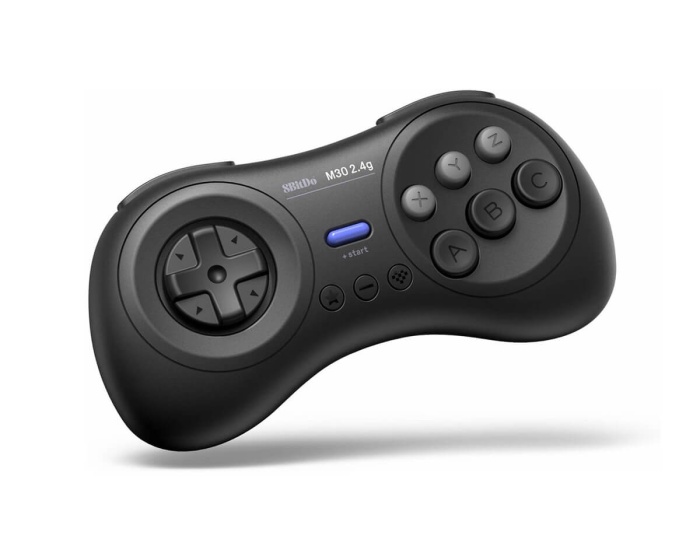 8Bitdo M30 2.4G Mega Drive - Musta