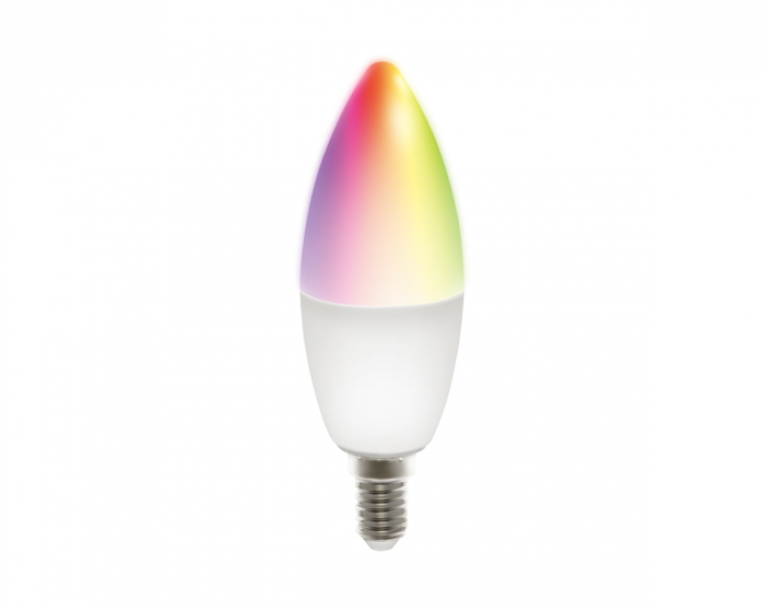 Deltaco Smart Home RGB LED Älylamppu E14 WiFI 5W
