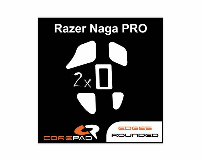 Corepad Skatez for Razer Naga Pro -hiiren vaihtotassut