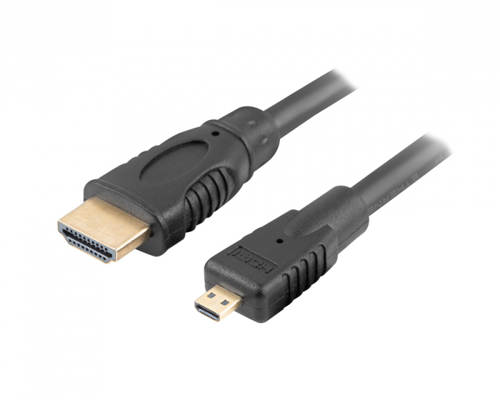 Lanberg HDMI to Micro HDMI v1.4, 4K, 3D - 1 Meter