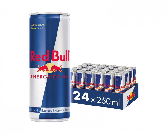 Red Bull 24x Energiajuoma, 250 ml, Original