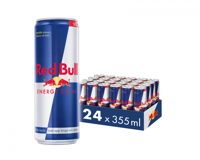 Red Bull 24x Energiajuoma, 355 ml, Original