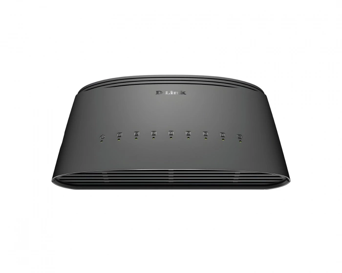 D-Link DGS-1008D Kytkin 8x 10/100/1000 - Musta