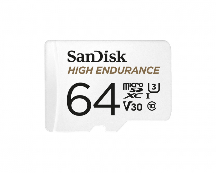 SanDisk Muistikortti High Endurance microSDXC - 64GB