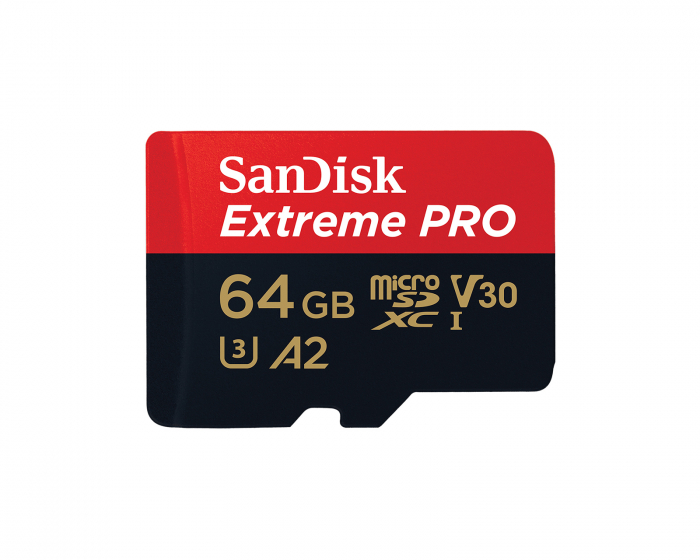 SanDisk Muistikortti Extreme Pro MicroSDXC - 64GB