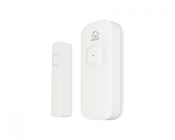 Deltaco Smart Home Magnetic door and window sensor, WiFi - Valkoinen