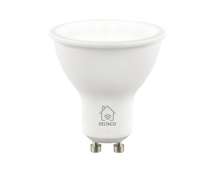 Deltaco Smart Home Smart älylamppu GU10 WiFI, White CCTC, himmennettävä