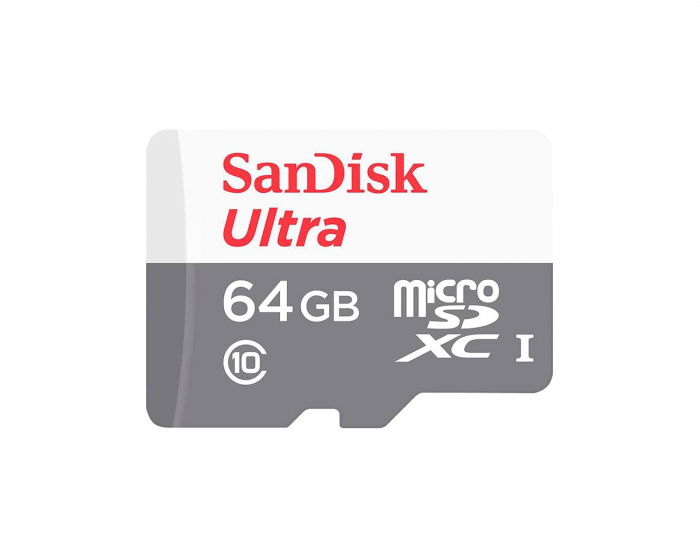 SanDisk Muistikortti Ultra microSDHC microSDXC UHS-I card 100MB/s - 64GB
