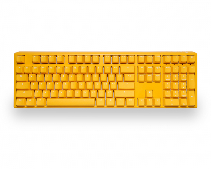 Ducky ONE 3 Yellow Ducky RGB Hotswap Pelinäppäimistö [MX Blue]