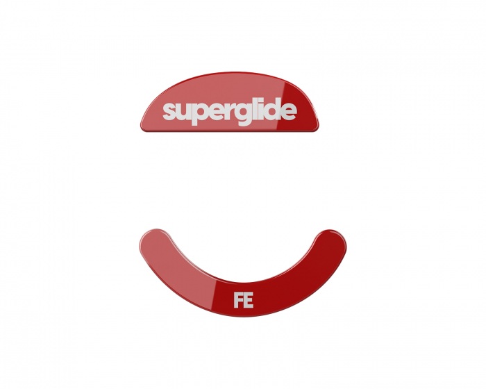 Superglide Glass Skates Pulsar Xlite Series - Punainen