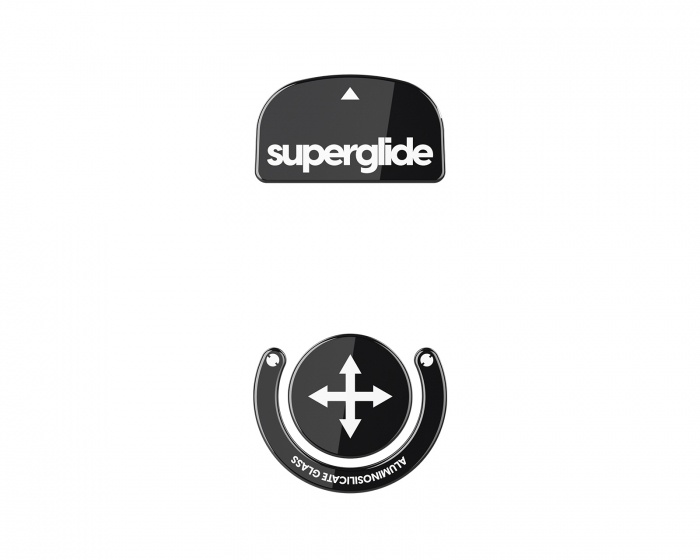 Superglide Glass Skates Logitech G Pro X Superlight - Musta