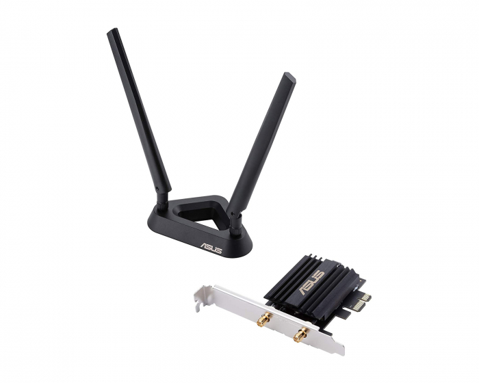 Asus PCE-AX58BT Wi-Fi 6 AX3000 Dual-Band PCIe Wi-Fi Adapter - Verkkokortti