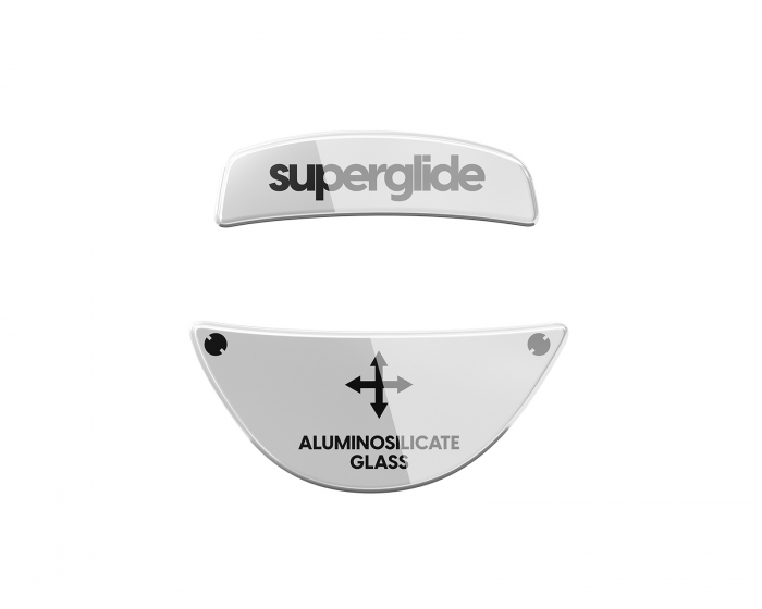 Superglide Glass Skates Roccat Kone Pro/Pro Air - Valkoinen